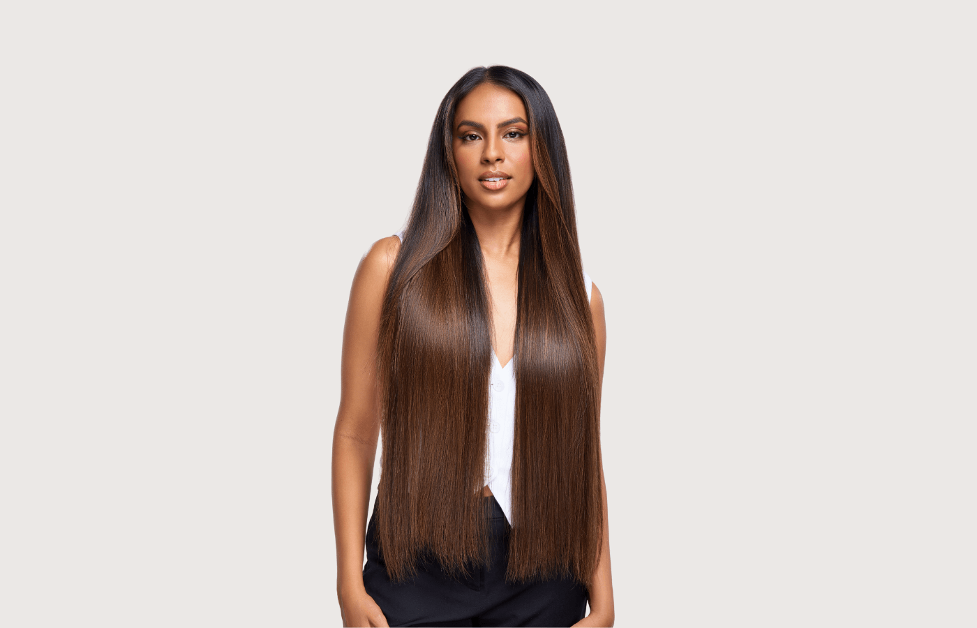 26 Inch hair extensions length