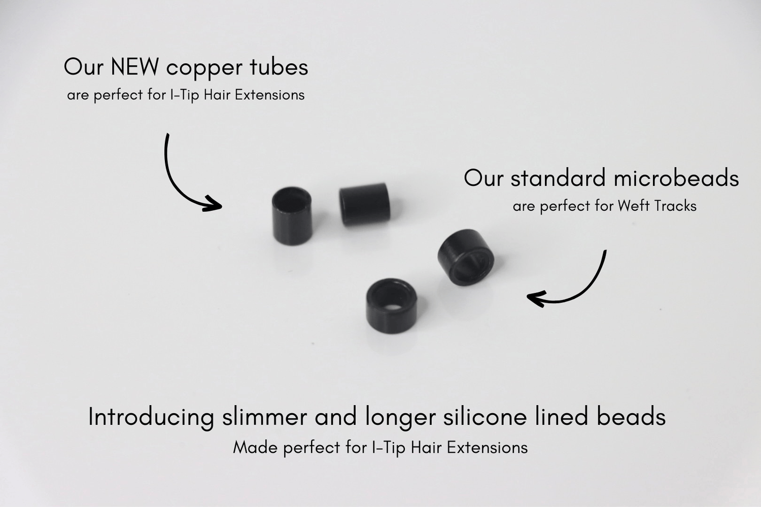 Silicone Lined Copper Tubes - Sophia Hair Australia