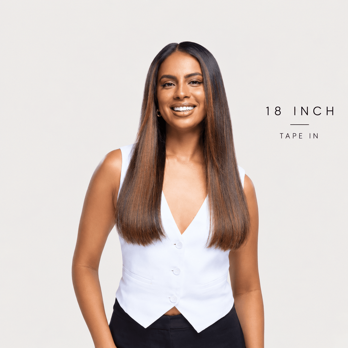 18 Inch Tape Hair Extensions - Sophia Hair Australia