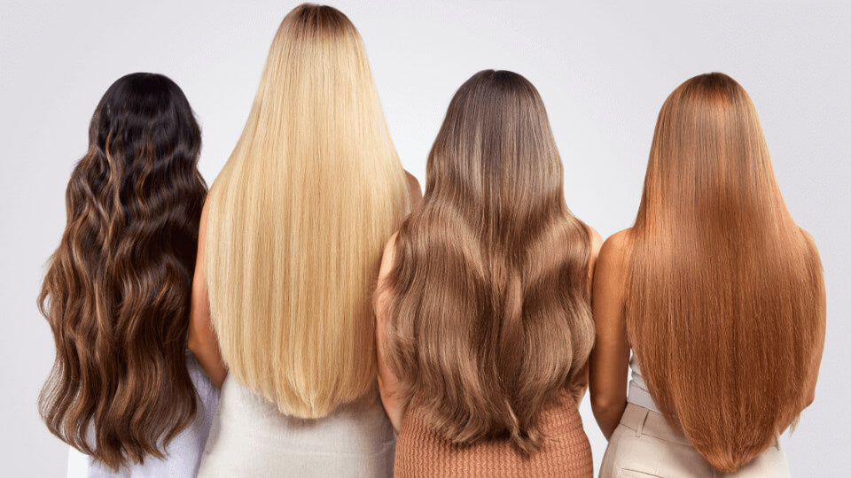 Sophia hair extension colours