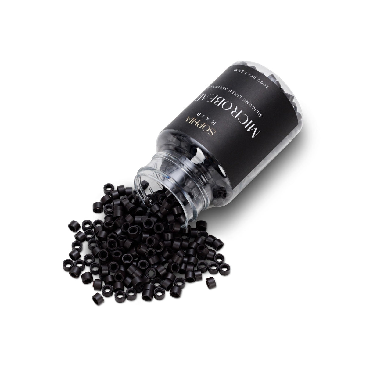 Silicone Lined Micro Beads (5mm) - Sophia Hair Australia