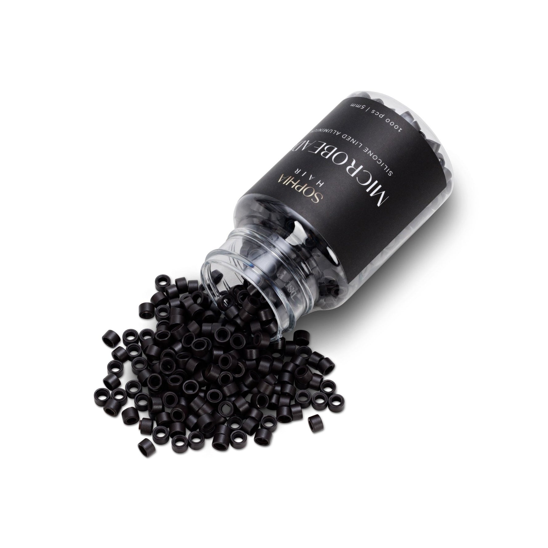 Silicone Lined Micro Beads (5mm) - Sophia Hair Australia