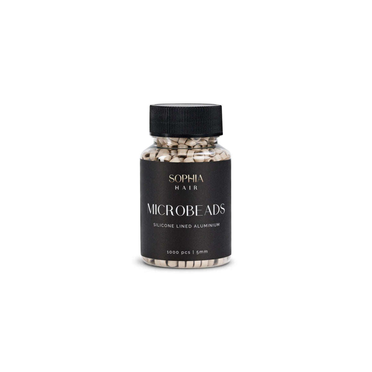 Silicone Lined Micro Beads (5mm) - Sophia Hair Australia