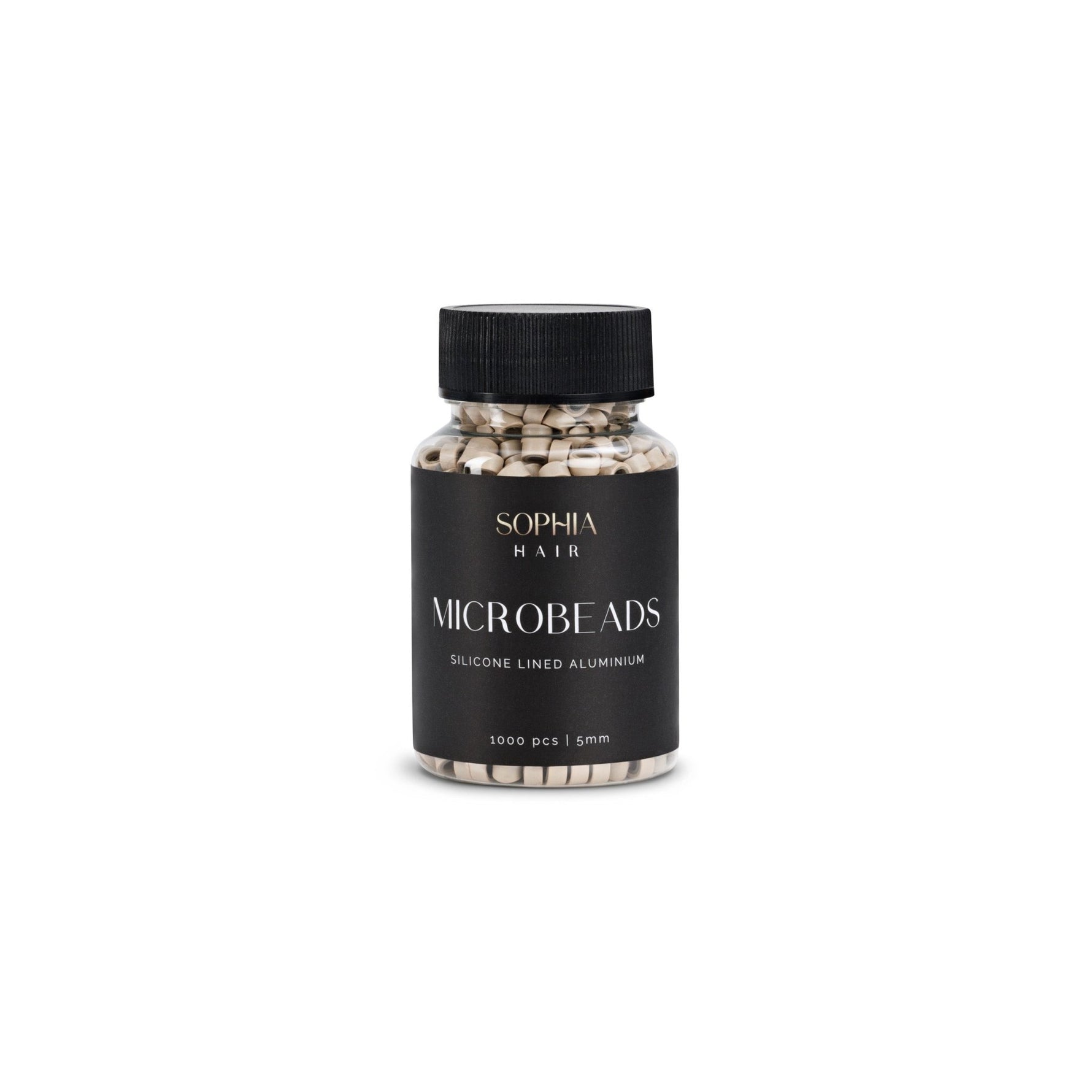 Silicone Lined Micro Beads (5mm) - Sophia Hair Australia