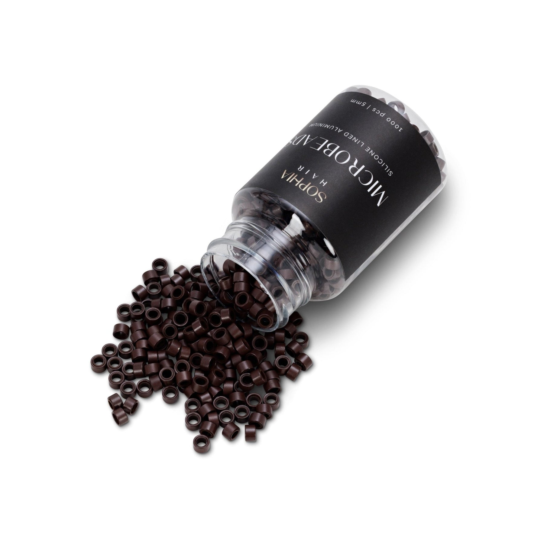 Silicone Lined Micro Beads (5mm) - Sophia Hair Australia