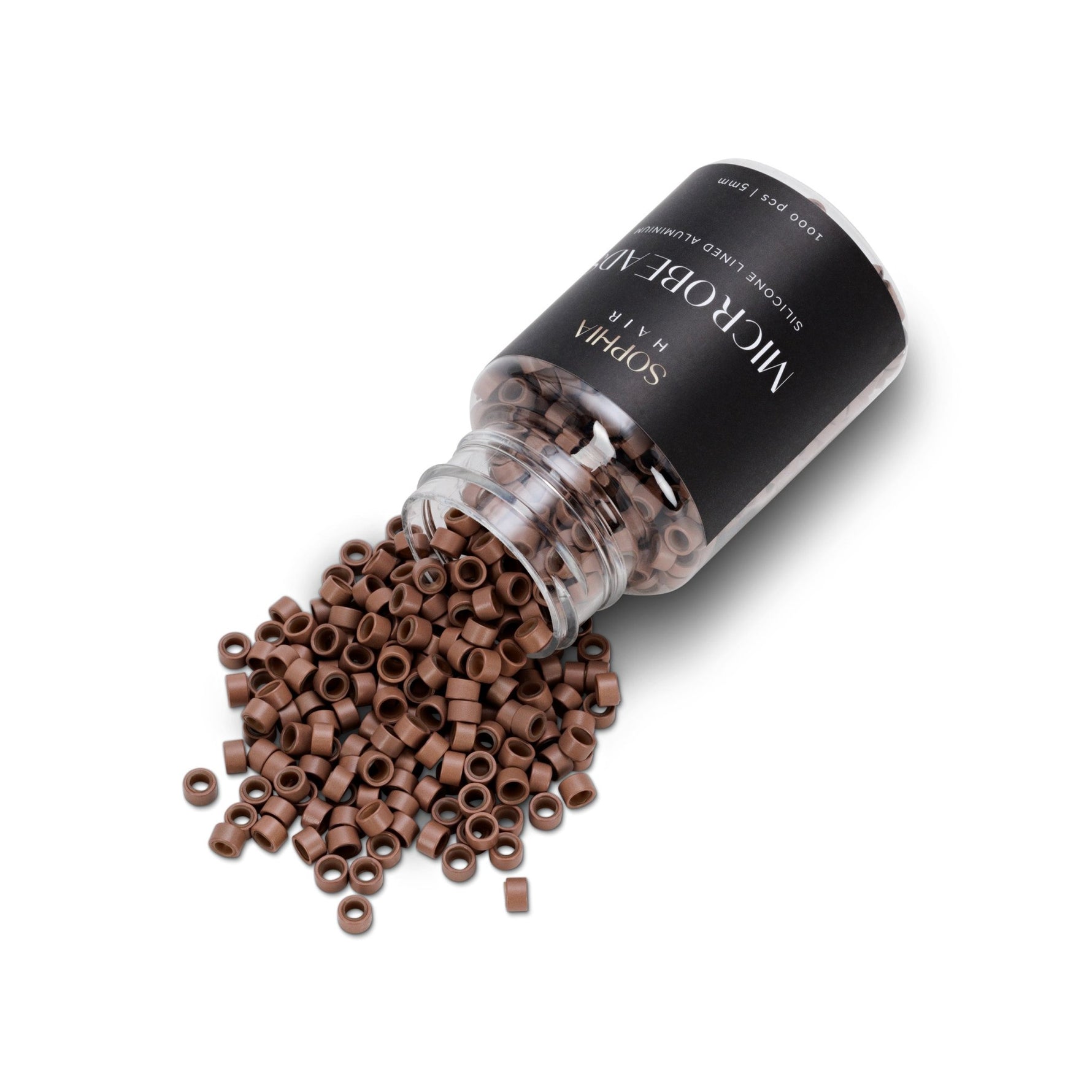 Silicone Lined Micro Beads (5mm) - Sophia Hair Australia