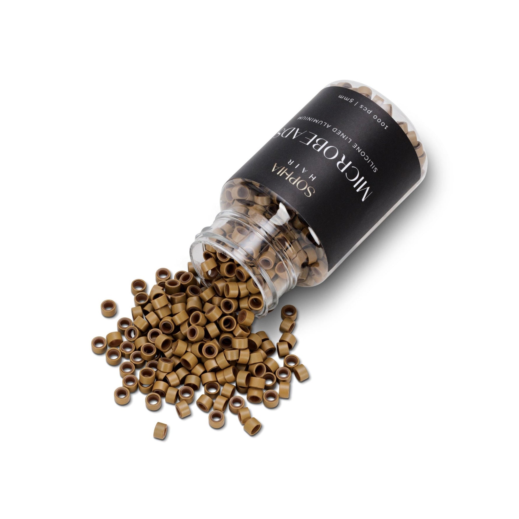 Silicone Lined Micro Beads (5mm) - Sophia Hair Australia
