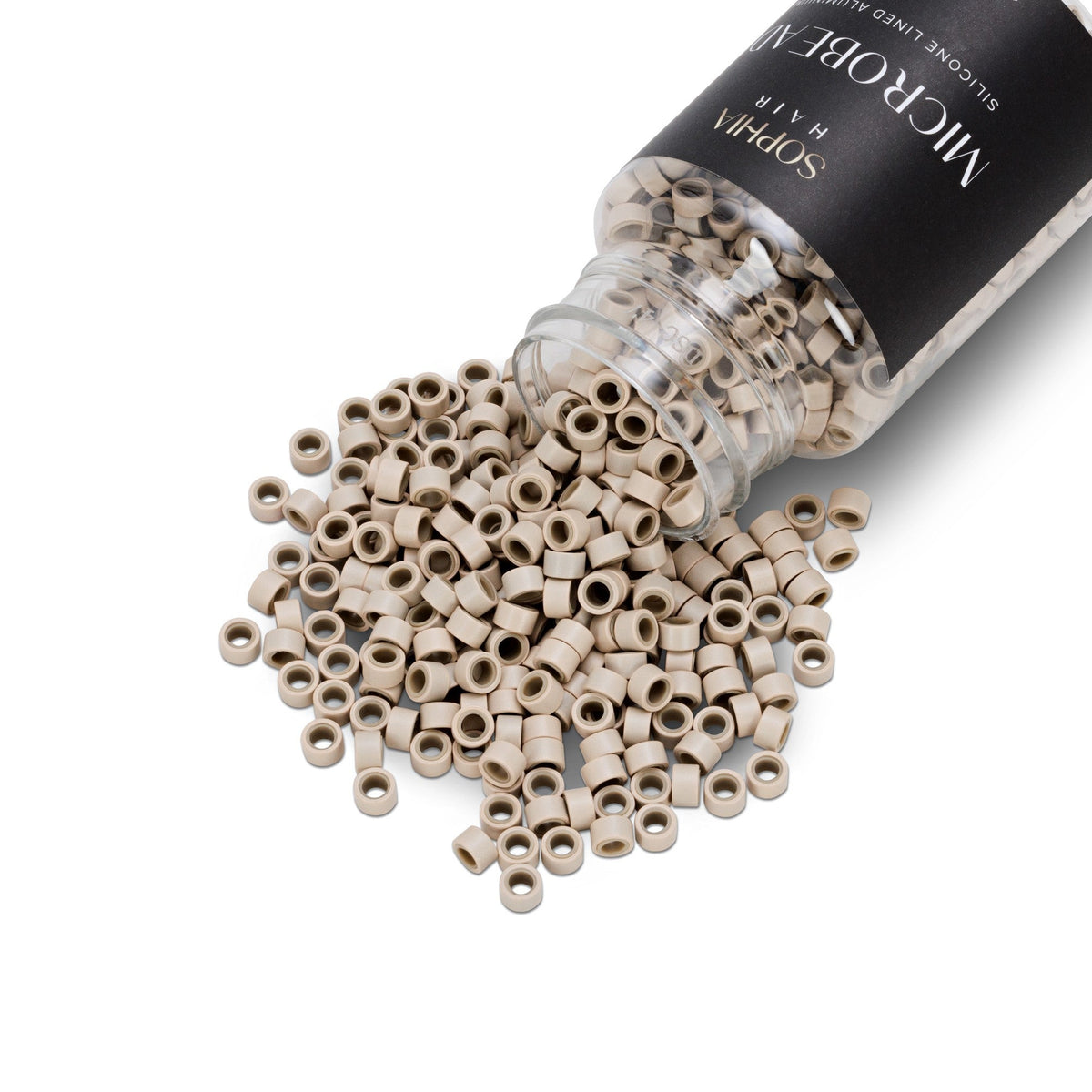 Silicone Lined Micro Beads (XXS) - Sophia Hair Australia