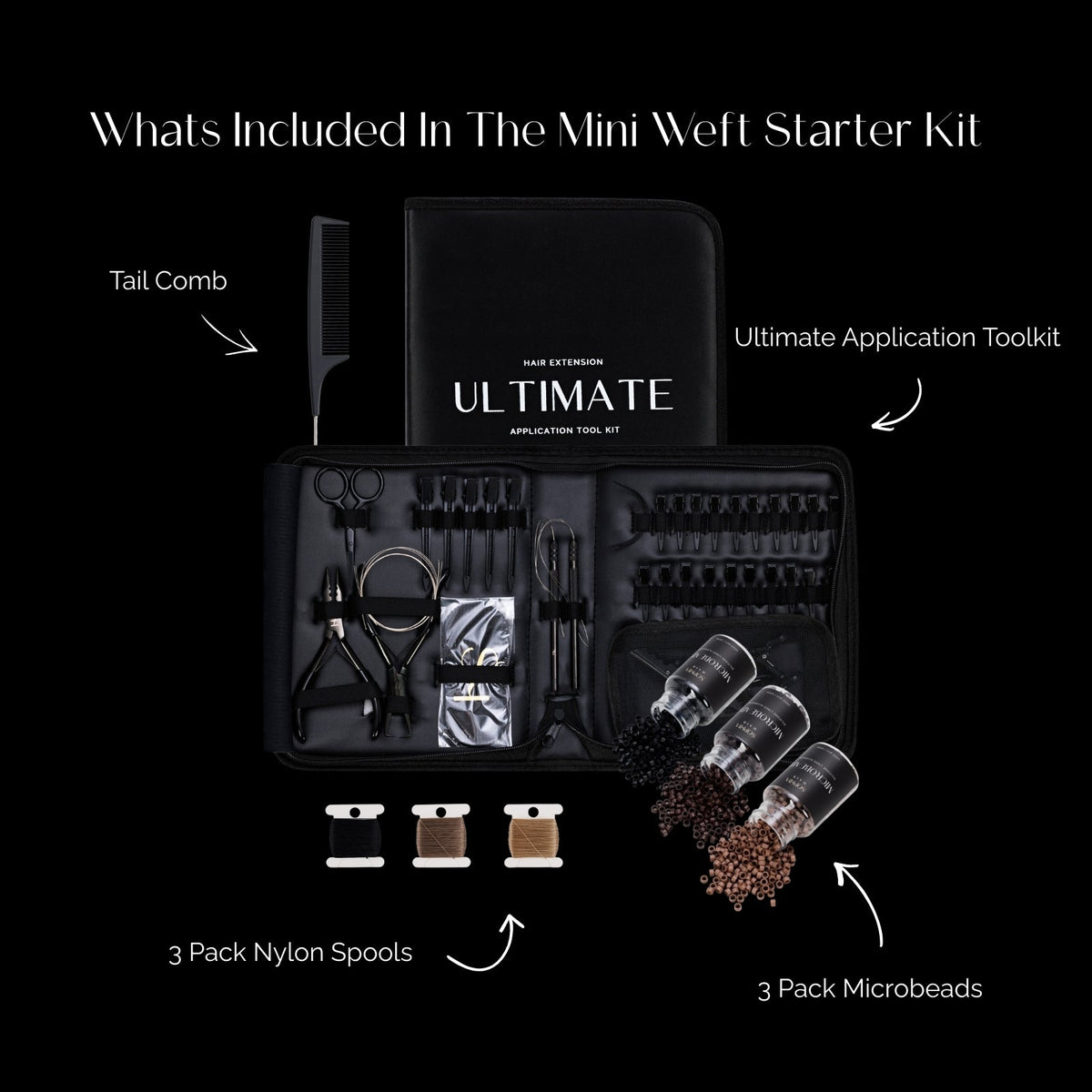 Weft Hair Extension Starter Kit - Sophia Hair Australia